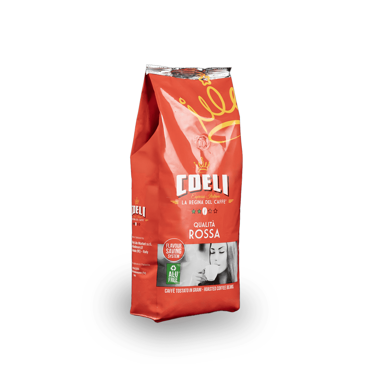 Caffè Coeli Qualità Rossa 1 Kg in grani