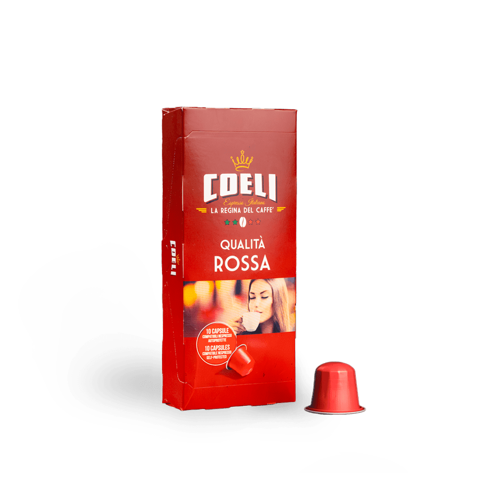 Caffè Coeli Capsule Comp. Nespresso Qualità Rossa