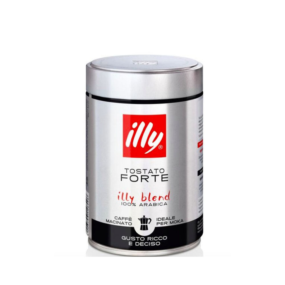 Caffè Illy Macinato Moka Forte 250 gr